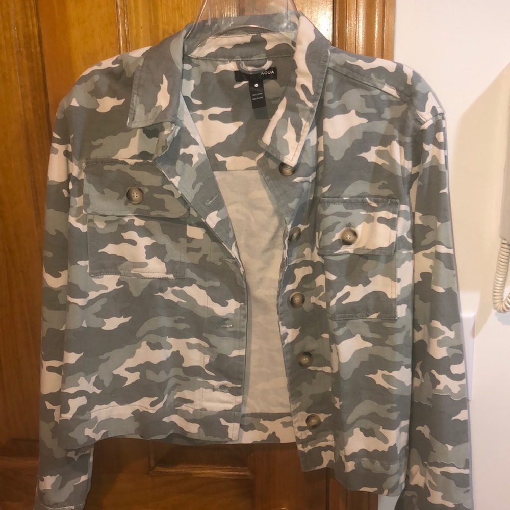 Camouflage Aqua jacket M